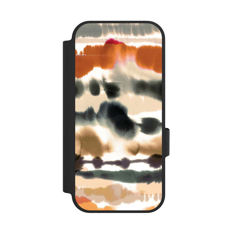 Pixel 10 Pro NIVOflip Lignes d'aquarelle nautique douces orange