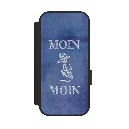 Google Pixel 10 Pro NIVOflip Moin Anker grunge blau