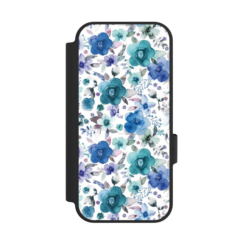 Pixel 10 Pro NIVOflip Bouquets de fleurs d'hiver bleu