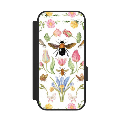 Google Pixel 10 Pro NIVOflip Wildblumen mit Biene weiß