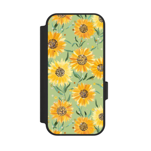 Google Pixel 10 Pro NIVOflip Sonnenblumen grün