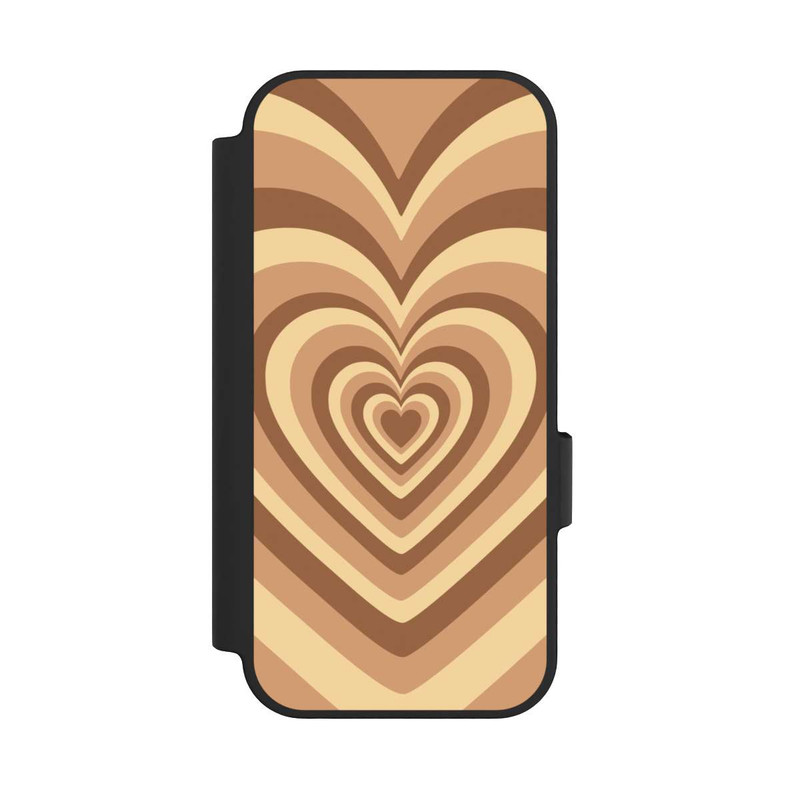 Pixel 10 Pro NIVOflip Beating Comic Heart Brown