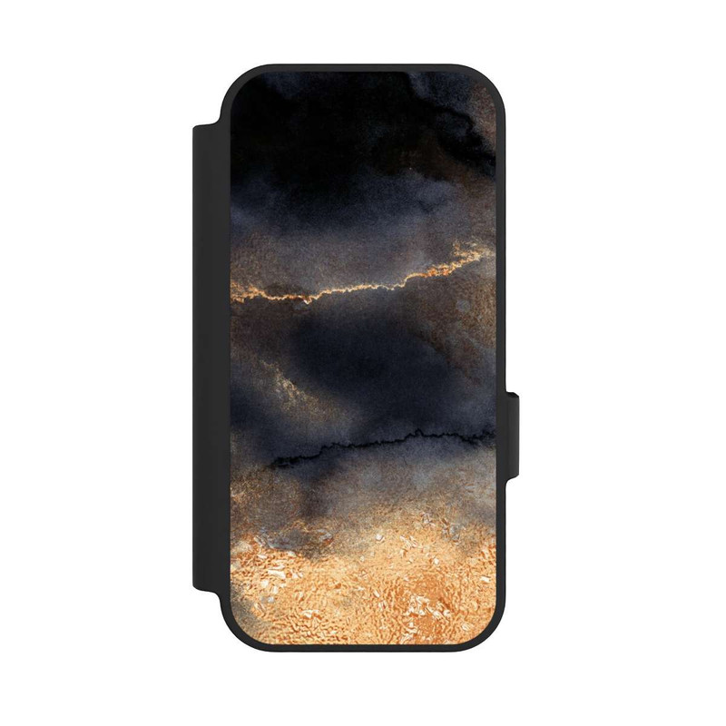 Pixel 10 Pro NIVOflip Schwarzer Marmor Goldstaub Look