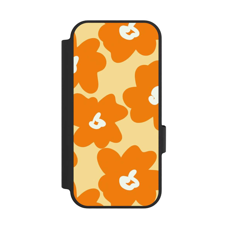 Pixel 10 Pro NIVOflip Fleurs Rétro Jaune & Orange