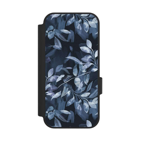 Google Pixel 10 Pro NIVOflip Aquarelle Feuilles Mystiques Marine