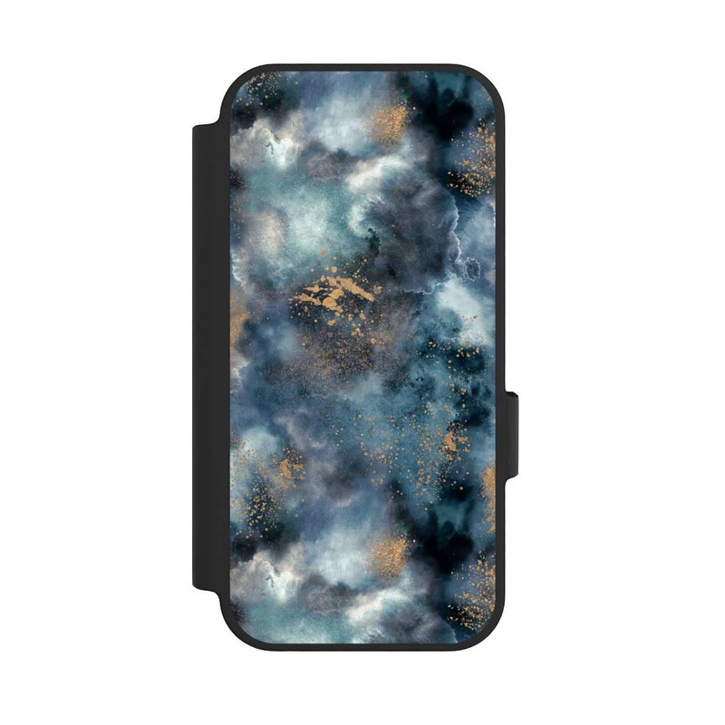Pixel 10 Pro NIVOflip Smoky Marble Watercolor Navy