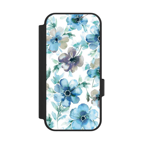 Google Pixel 10 Pro NIVOflip Blaues Blumenmuster Trendy