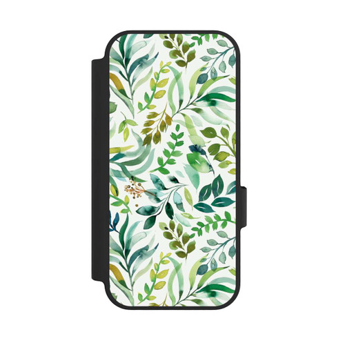 Google Pixel 10 Pro NIVOflip Aquarell Palmenblätter Botanisch Grün