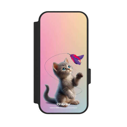 Google Pixel 10 Pro NIVOflip Playing Cat with Feather