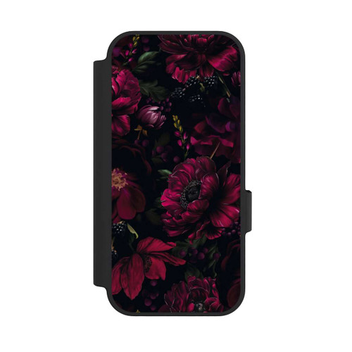 Google Pixel 10 Pro NIVOflip Dunkle Rote Blumen Liebe