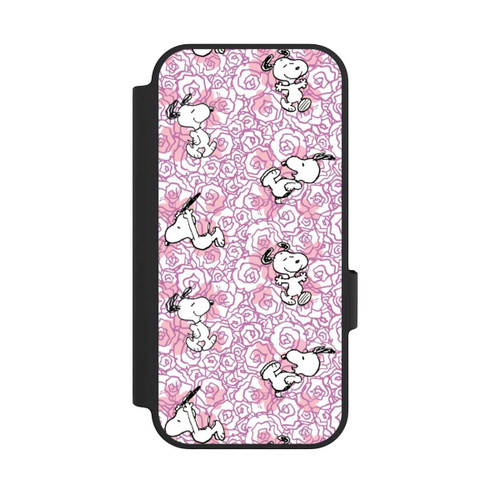 Google Pixel 10 Pro NIVOflip Peanuts Pink Roses Pattern