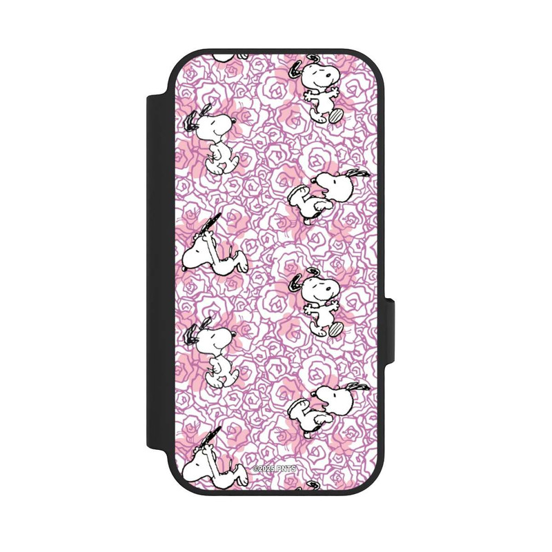 Pixel 10 Pro NIVOflip Peanuts Pink Roses Pattern