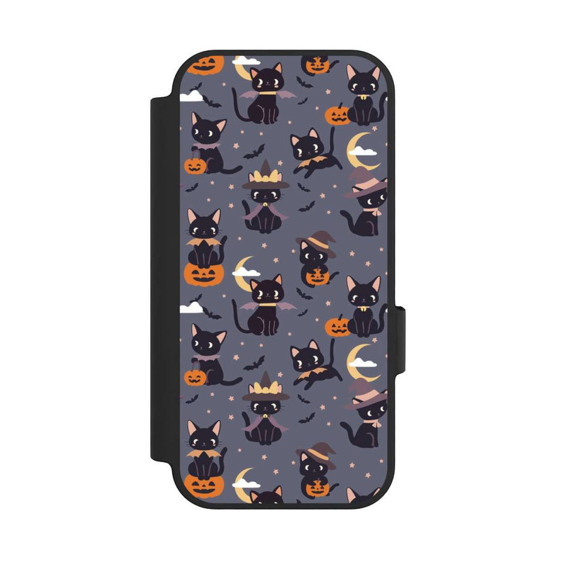 Pixel 10 Pro NIVOflip Cute Halloween Witch Cats and Pumpkins