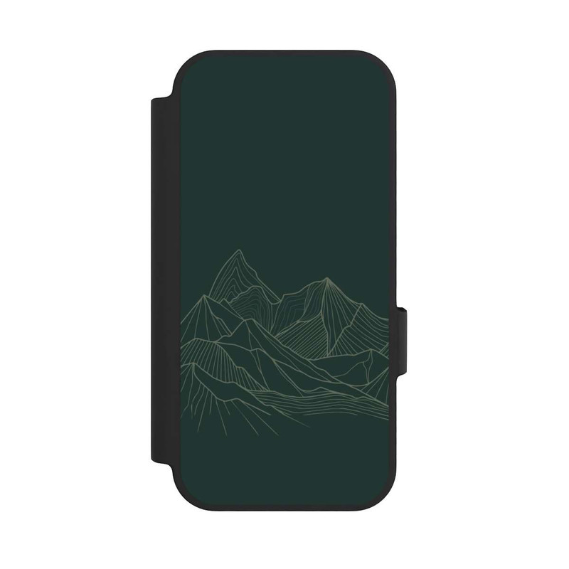 Pixel 10 Pro NIVOflip Berg Line Art Grün