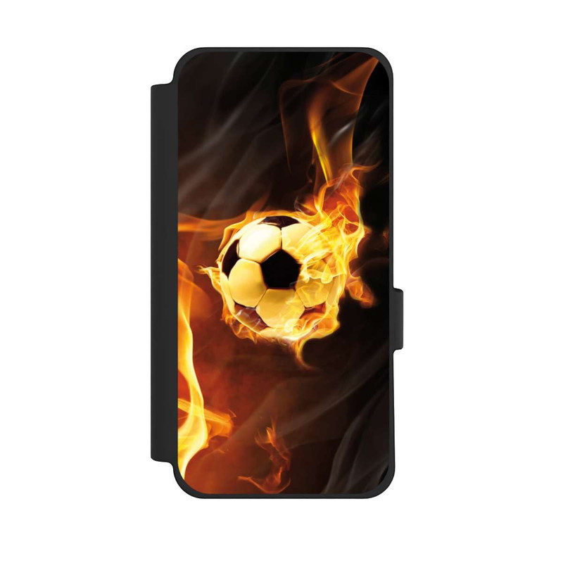 Pixel 10 Pro XL NIVOflip Fußball in Flammen
