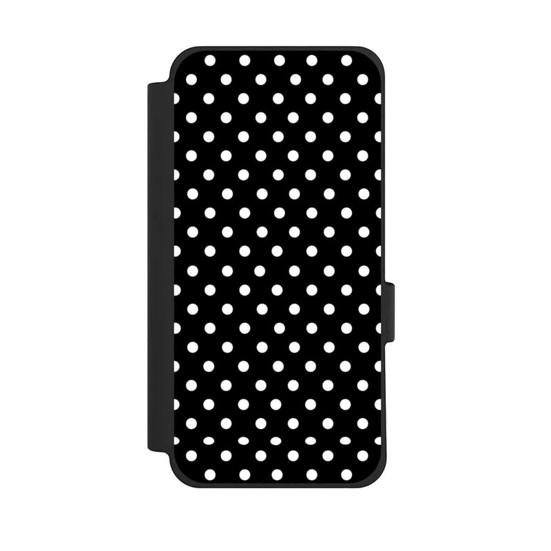 Pixel 10 Pro XL NIVOflip Polka Dots Schwarz und Weiß