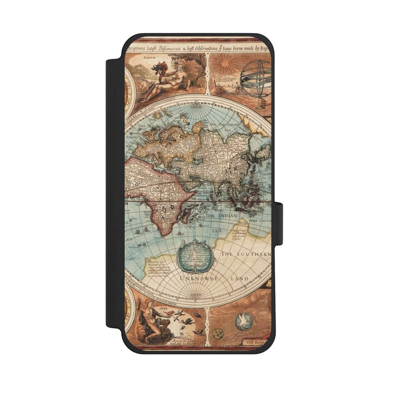 Pixel 10 Pro XL NIVOflip Vintage Weltkarte