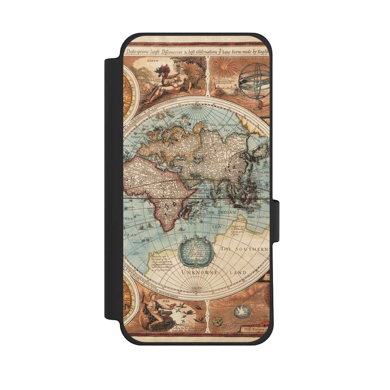 Pixel 10 Pro XL NIVOflip Vintage Weltkarte