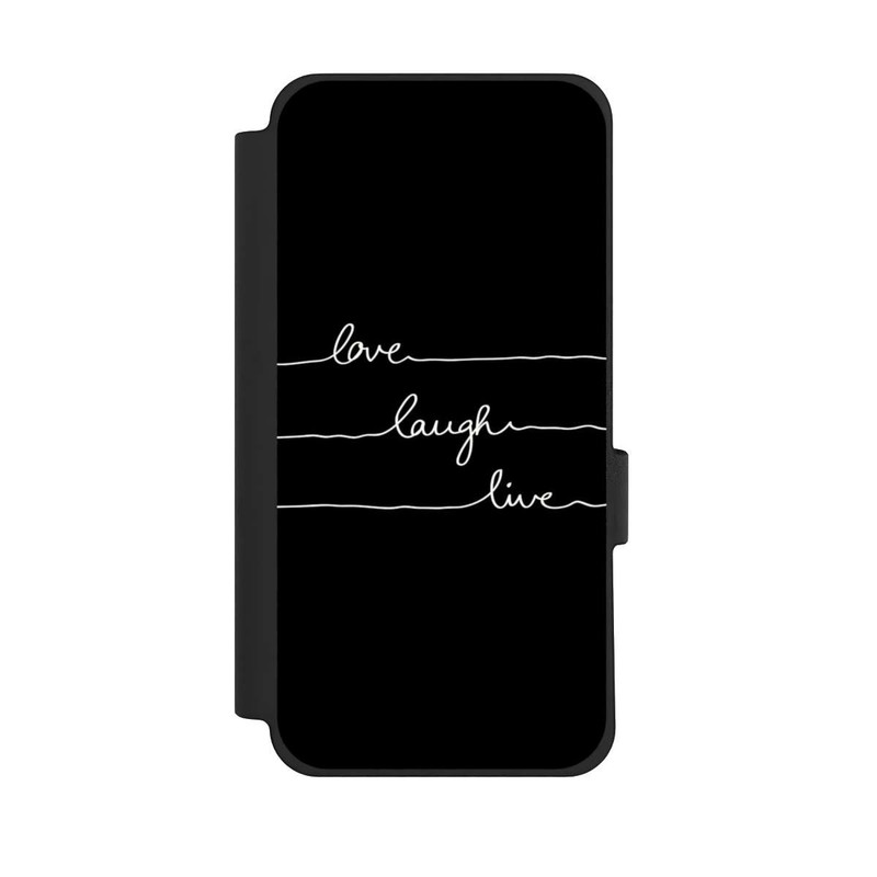 Pixel 10 Pro XL NIVOflip Love Laugh Live blanc/noir