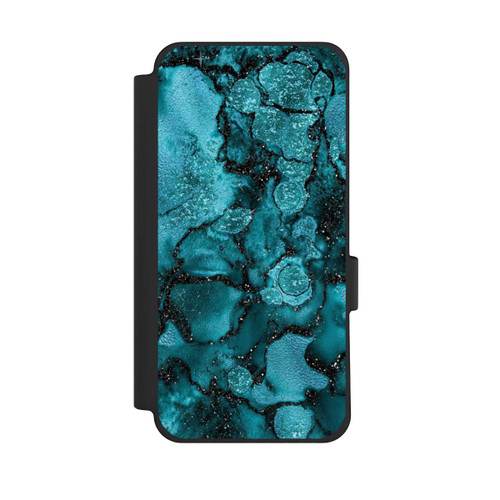 Google Pixel 10 Pro XL NIVOflip  Blauer Glitzerlook
