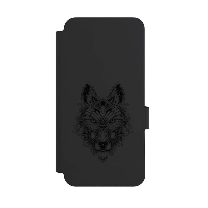 Pixel 10 Pro XL NIVOflip Wolf Mandala ohne Hintergrund
