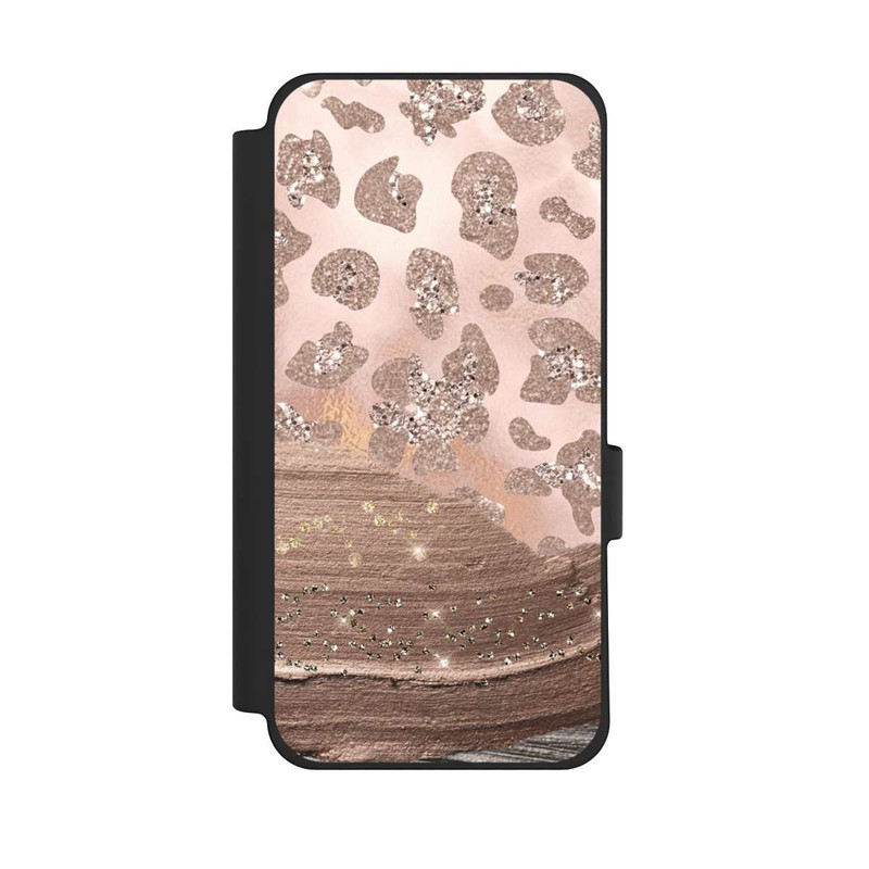 Pixel 10 Pro XL NIVOflip Silver Leopard Glitterlook