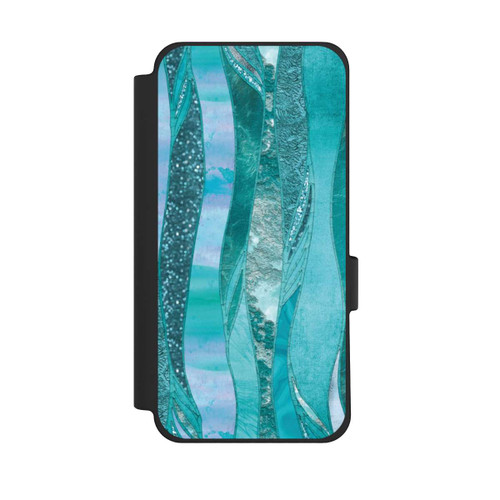Google Pixel 10 Pro XL NIVOflip glamouröser Glitzerlook blau