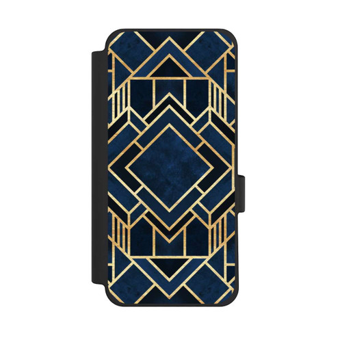 Google Pixel 10 Pro XL NIVOflip Kunst Deko Blau Golddruck