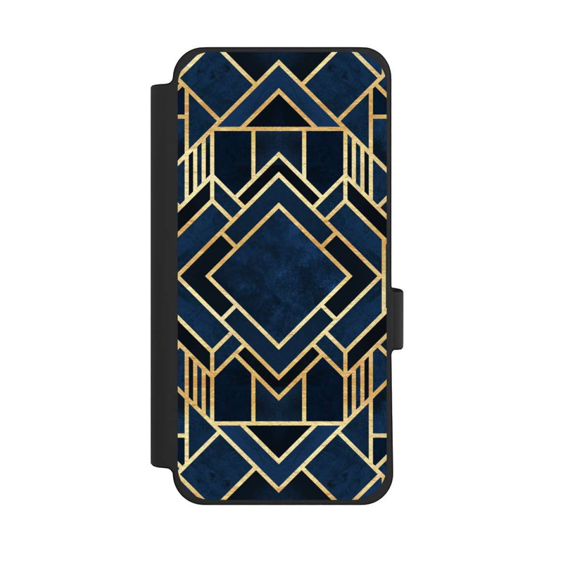 Pixel 10 Pro XL NIVOflip Kunst Deko Blau Golddruck