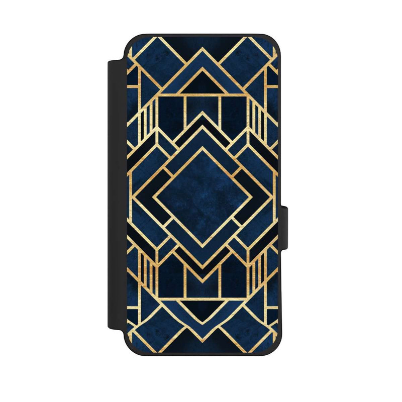 Pixel 10 Pro XL NIVOflip Kunst Deko Blau Golddruck