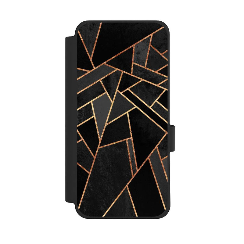 Pixel 10 Pro XL NIVOflip Schwarze Nacht Gold Druck