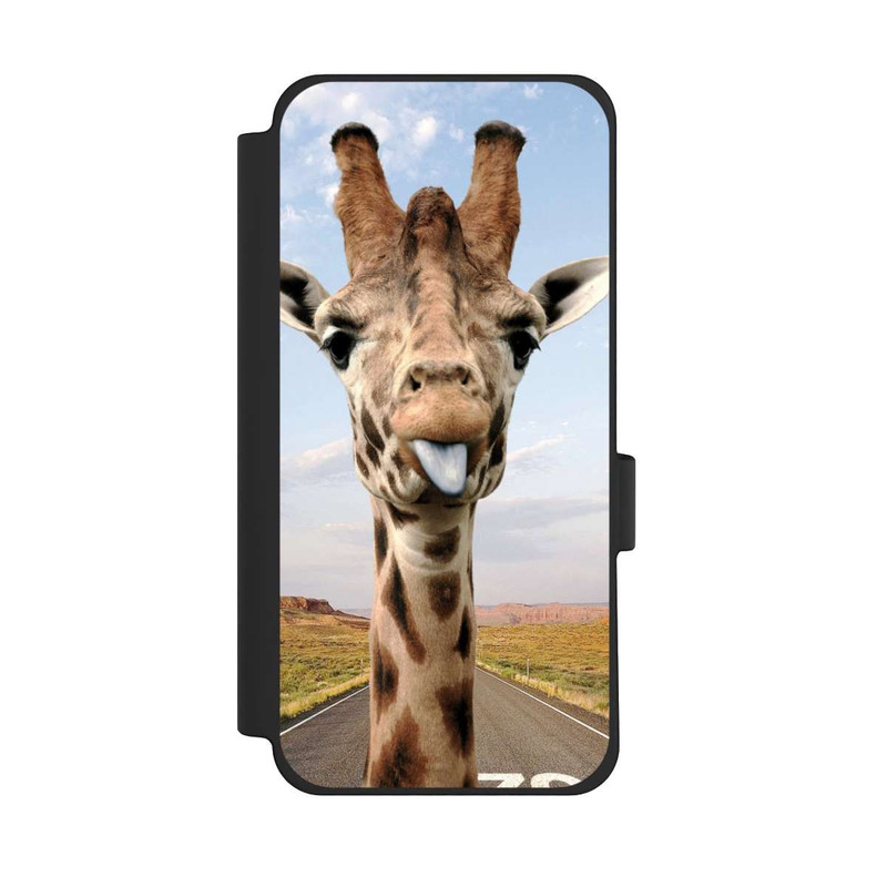 Pixel 10 Pro XL NIVOflip Giraffe auf der Straße