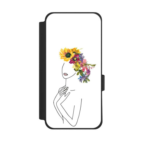Google Pixel 10 Pro XL NIVOflip Line Art Woman flowercrown