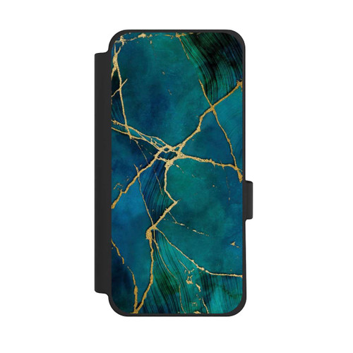 Google Pixel 10 Pro XL NIVOflip Mineralischer Glamourlook Blaugold