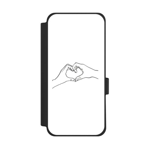 Google Pixel 10 Pro XL NIVOflip Herz Hände Line Art