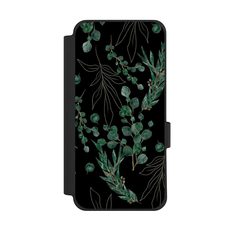 Pixel 10 Pro XL NIVOflip Feuilles d'Eucalyptus Fond Noir