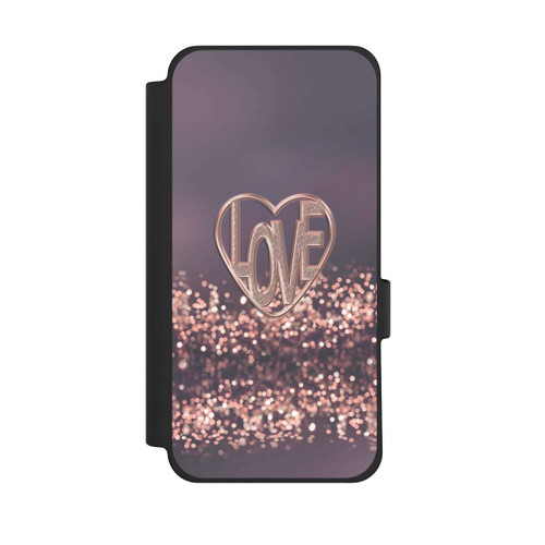 Google Pixel 10 Pro XL NIVOflip LOVE Glitzerrosa