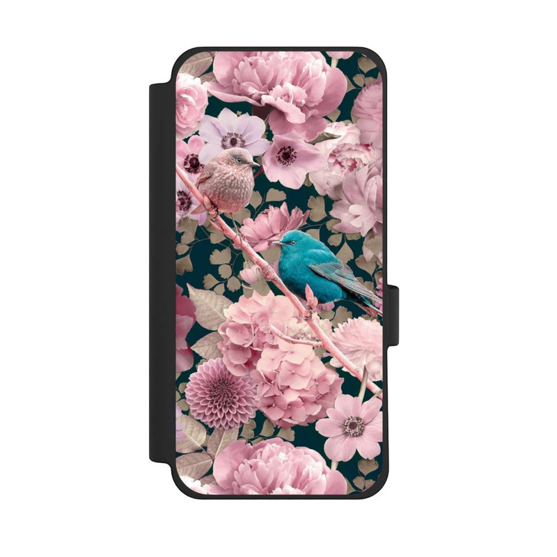 Pixel 10 Pro XL NIVOflip Spatzen im rosa Blumenmuster