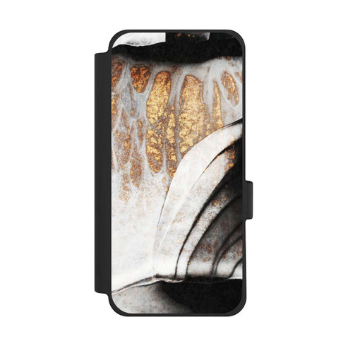 Google Pixel 10 Pro XL NIVOflip Schwarze und goldene Adern