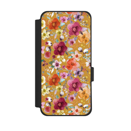 Google Pixel 10 Pro XL NIVOflip Bouquets de fleurs printanières moutarde