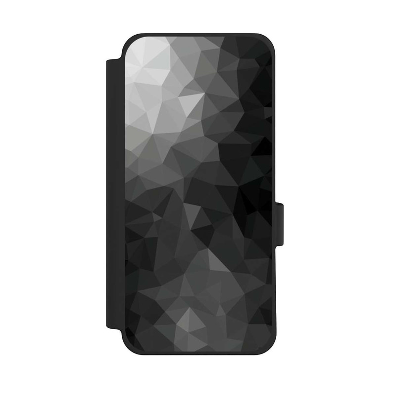 Pixel 10 Pro XL NIVOflip Polygonales Mosaik Schwarz/Weiß