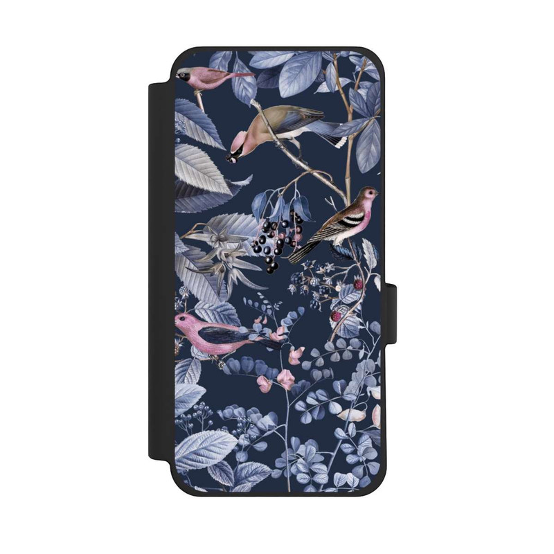 Pixel 10 Pro XL NIVOflip Vögel und Beeren blau