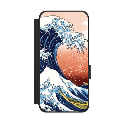 Google Pixel 10 Pro XL NIVOflip La Grande Vague de Kanagawa Rouge