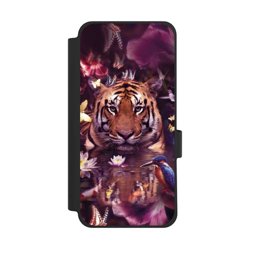 Google Pixel 10 Pro XL NIVOflip Tiger Blumenrahmen