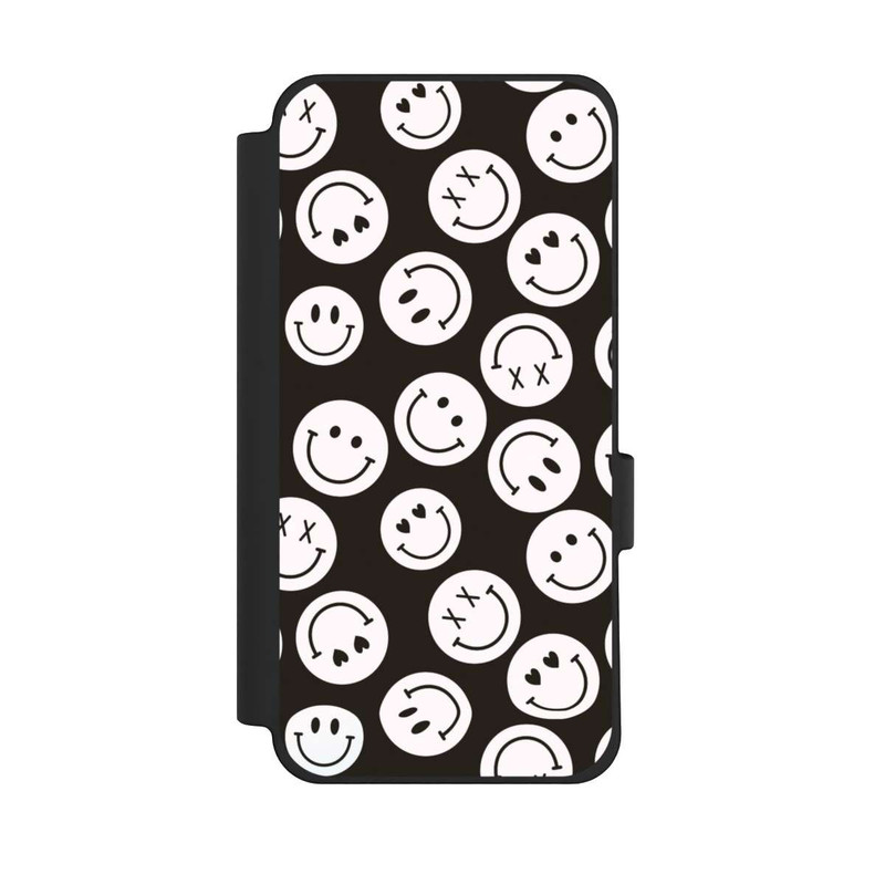 Pixel 10 Pro XL NIVOflip Smiles Emotes Pattern Black And White