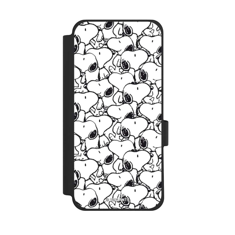 Pixel 10 Pro XL NIVOflip Snoopy Muster Schwarz und Weiß