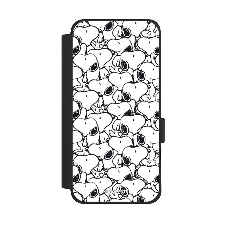 Pixel 10 Pro XL NIVOflip Snoopy Pattern Black And White