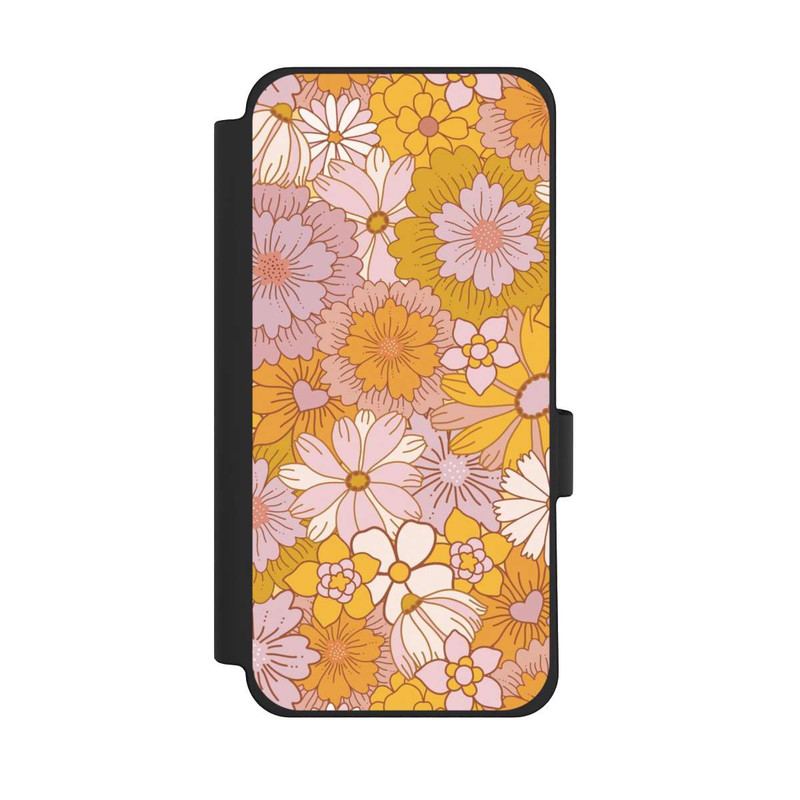 Pixel 10 Pro XL NIVOflip Retro Blumentapete Gelb