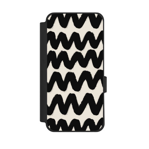 Google Pixel 10 Pro XL NIVOflip Vagues Noires Pattern