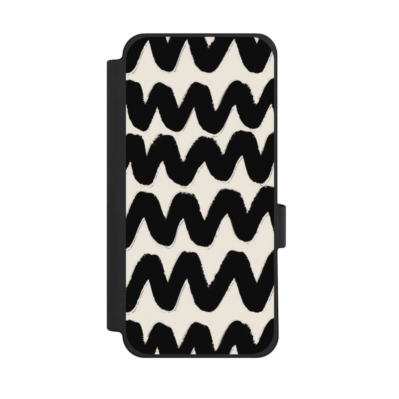 Pixel 10 Pro XL NIVOflip Black Waves Pattern